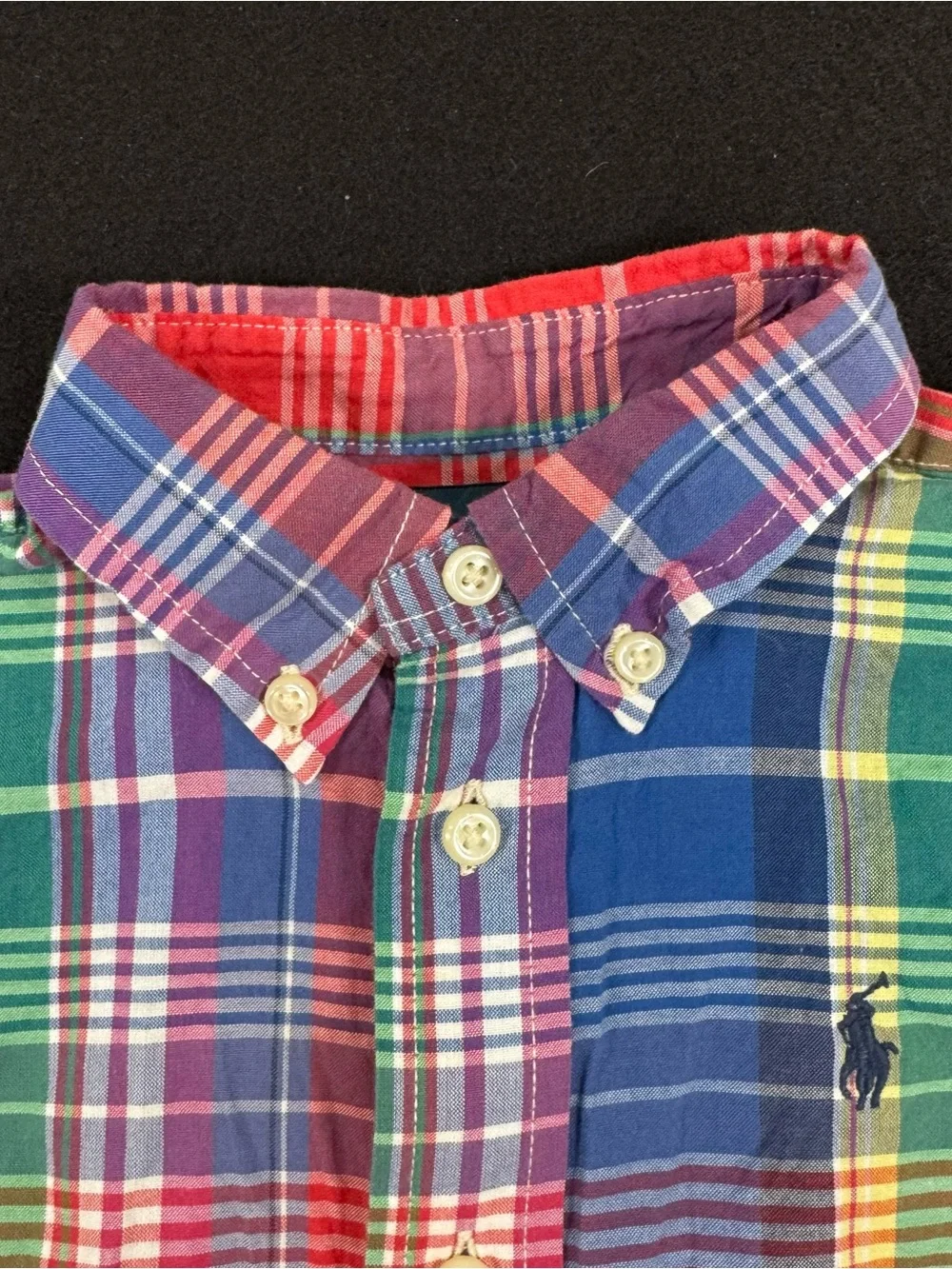 Polo by Ralph Lauren Multicolor Plaid Button-Down Shirt